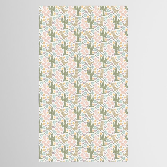 Coastal cowgirl Tablecloth Gallery Image 2