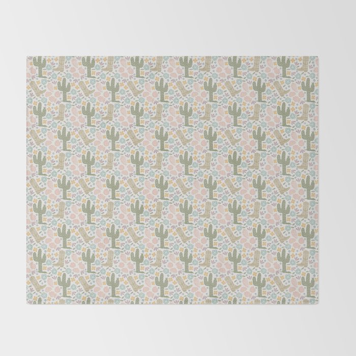Coastal cowgirl Throw Blanket Gallery Image 2