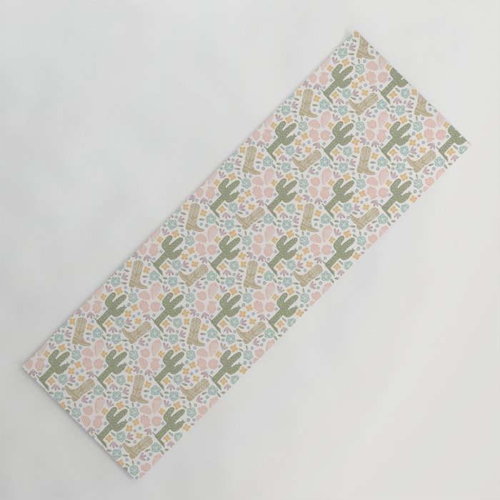 Coastal cowgirl Yoga Mat Gallery Image 1