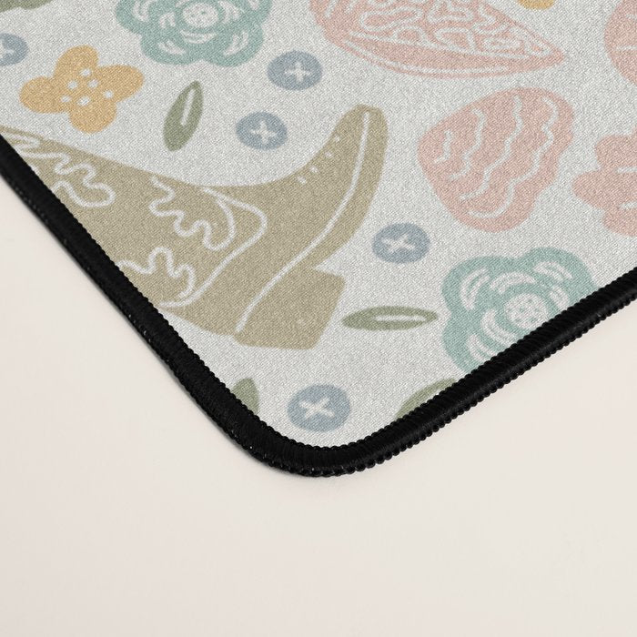 Coastal cowgirl Desk Mat Gallery Image 4