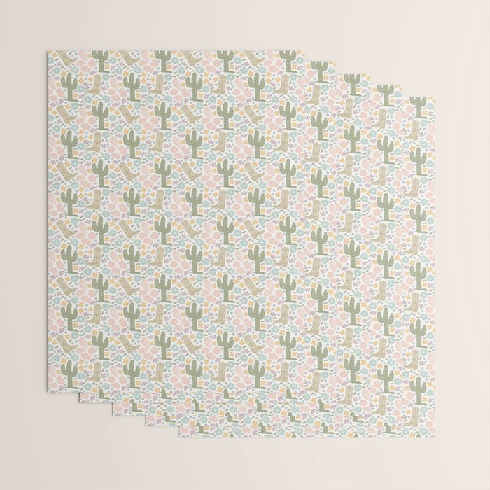Coastal cowgirl Wrapping Paper Gallery Image 3