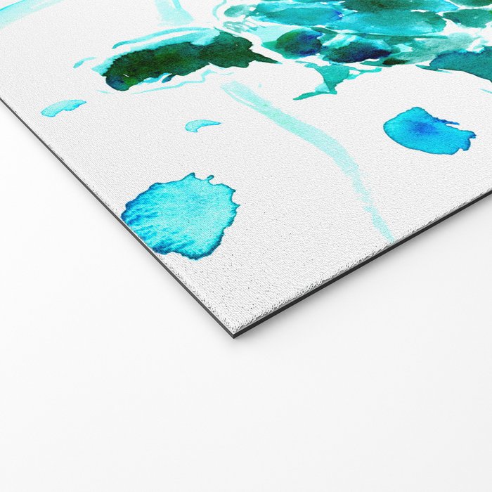 Sea Turtles, Turquoise blue Design Welcome Mat Gallery Image 2