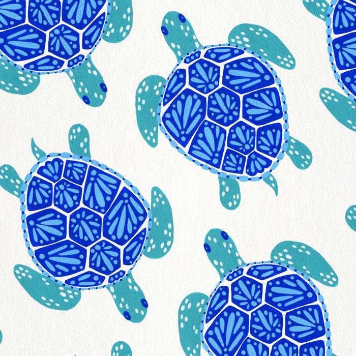 Sea Turtle - Blue Palette Coffee Mug Gallery Image 2