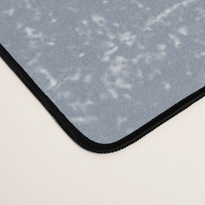 Exhausted woman in a blue dress Desk Mat Gallery Image 4