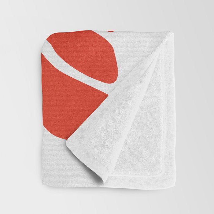 Cinnabar & Supernova: Les Fleurs | Flower Market 03 Throw Blanket Gallery Image 3