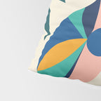 Modern Rainbow Gooses Pillow Sham Gallery Image 4