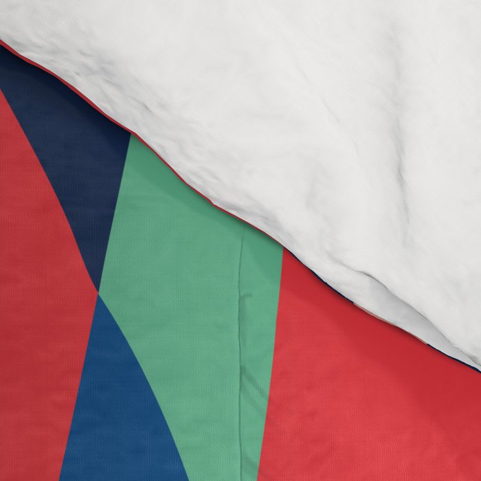 Modern Rainbow Gooses Comforter Gallery Image 4