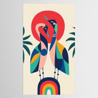 Modern Rainbow Gooses Tablecloth Gallery Image 2