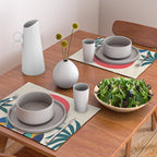 Modern Rainbow Gooses Placemat Gallery Image 2