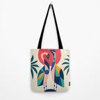 Modern Rainbow Gooses Tote Bag Gallery Image 2
