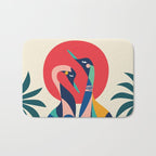 Modern Rainbow Gooses Bath Mat Gallery Image 1