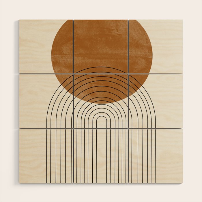 Arch III Wood Wall Art Gallery Image 1