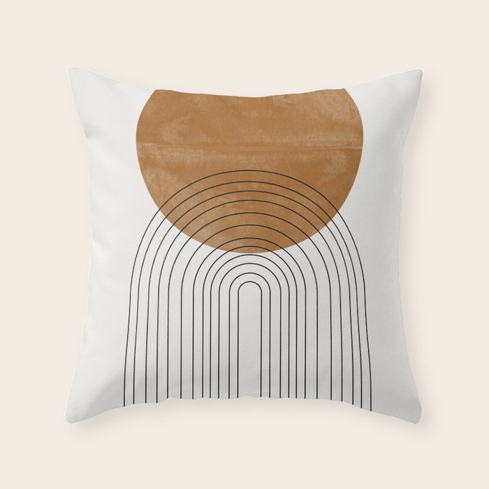 Arch III Throw Pillow Gallery Image 1