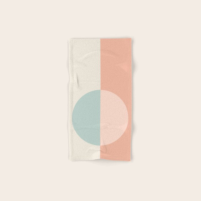 Color Block Abstract VI Bath Towel Gallery Image 1