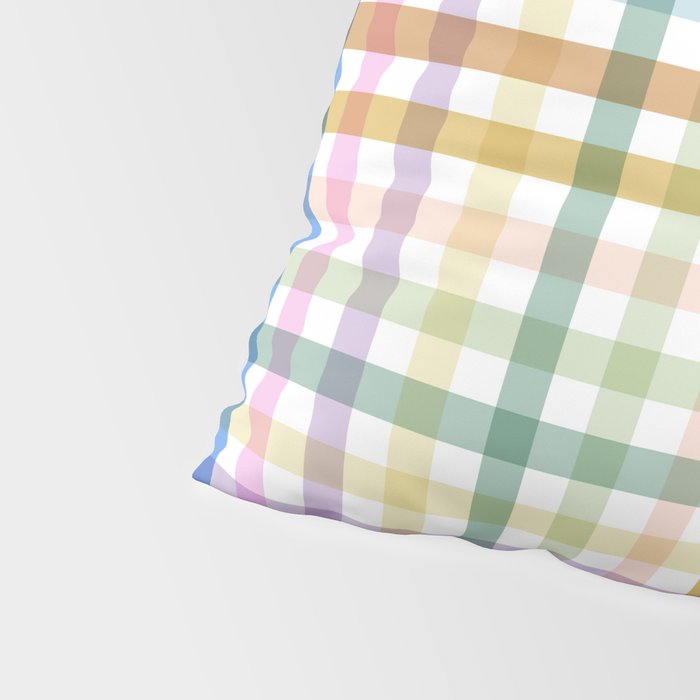 Rainbow Check Bliss Pillow Sham Gallery Image 4