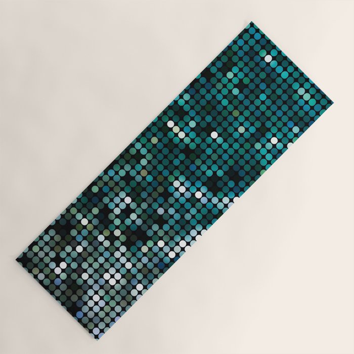 Mosaic ocean Yoga Mat Gallery Image 1