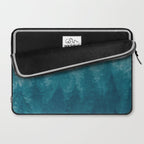 Misty Pine Forest Laptop Sleeve Gallery Image 2