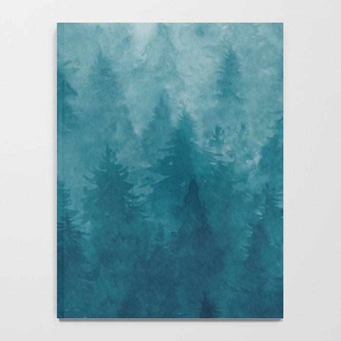 Misty Pine Forest Notebook Gallery Image 4