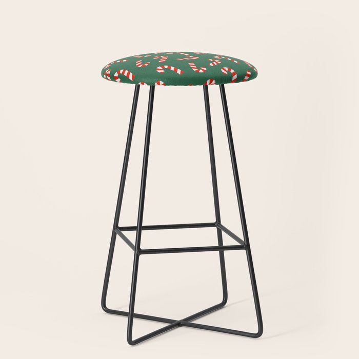 Candy Canes - Green Stool Gallery Image 1