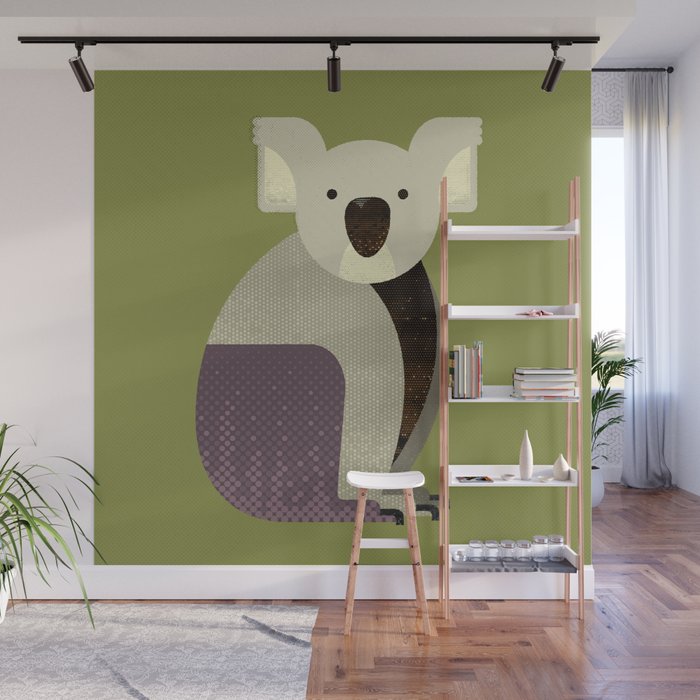 Whimsy Koala Wall Mural Gallery Image 1