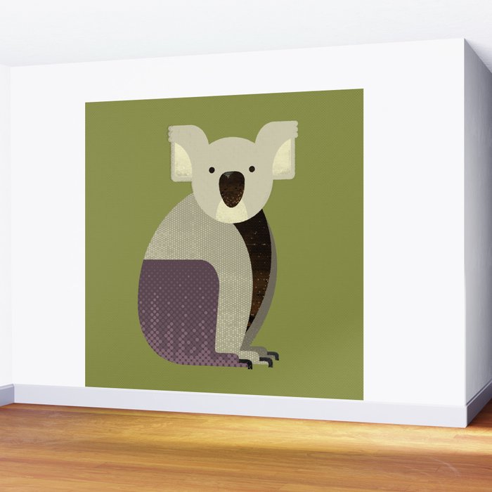 Whimsy Koala Wall Mural Gallery Image 2