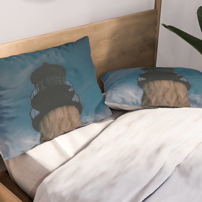 Washington Lighthouse Pillow Sham Gallery Image 2