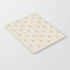 Golden Fan Leaf Art Deco Notebook Gallery Image 2
