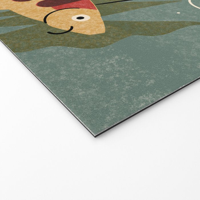 Fish and Seaweed Welcome Mat Gallery Image 2