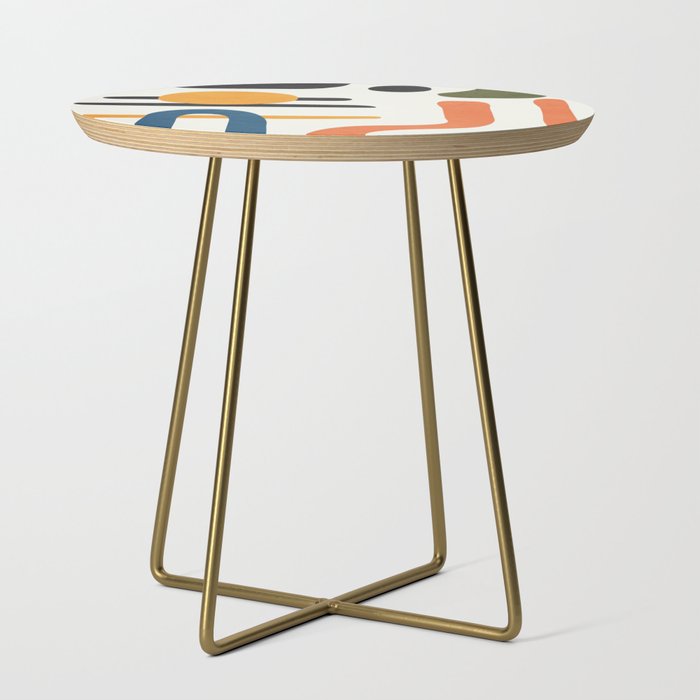 Abstract Colorful Setting 6 Side Table Gallery Image 1