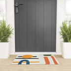 Abstract Colorful Setting 6 Welcome Mat Gallery Image 3