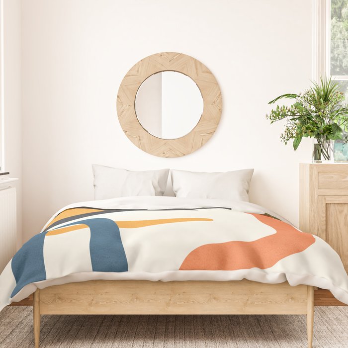 Abstract Colorful Setting 6 Duvet Cover Gallery Image 3