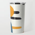 Abstract Colorful Setting 6 Travel Mug Gallery Image 1
