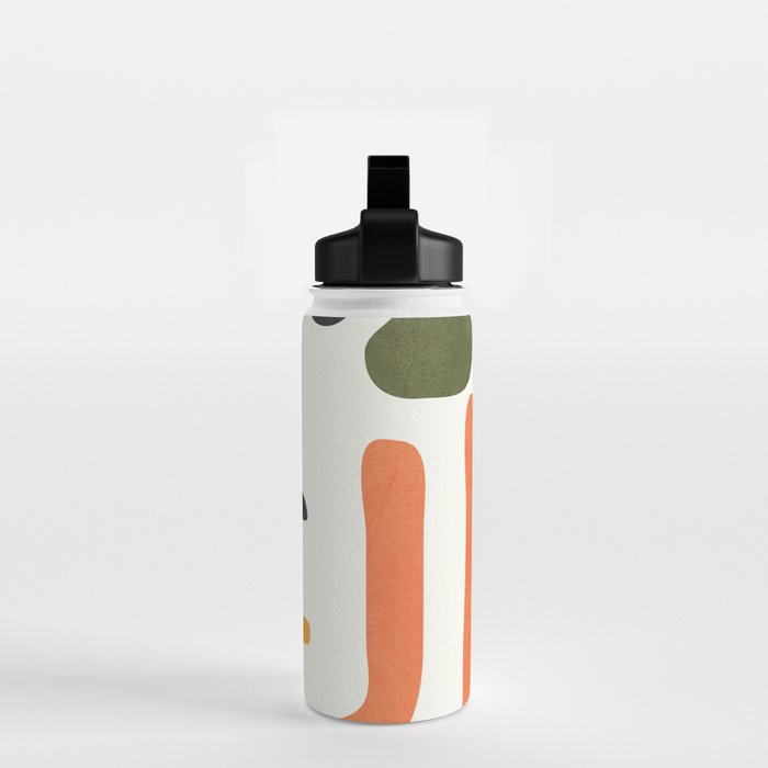 Abstract Colorful Setting 6 Water Bottle Gallery Image 2