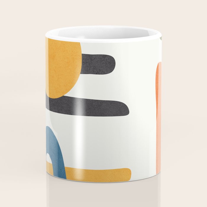 Abstract Colorful Setting 6 Coffee Mug Gallery Image 4