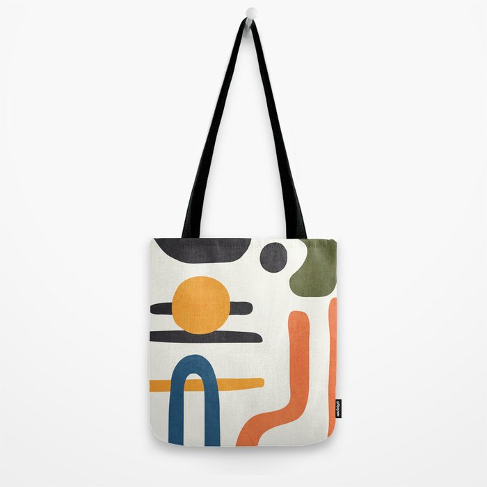 Abstract Colorful Setting 6 Tote Bag Gallery Image 2