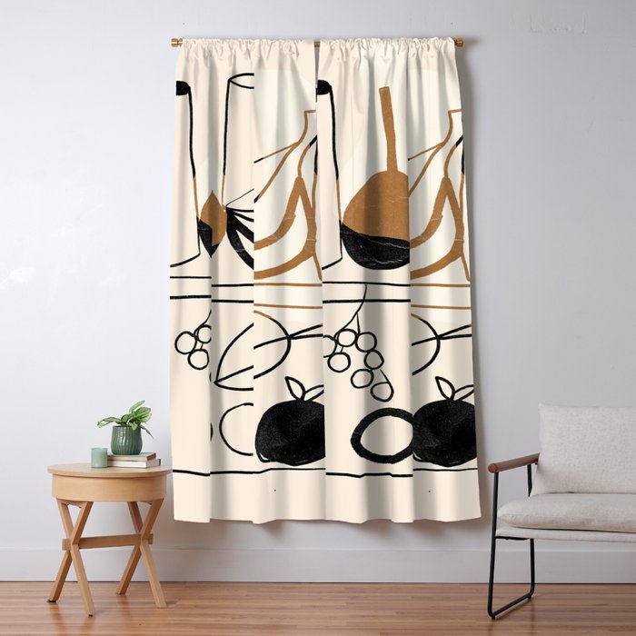Minimalist Still Life 12 Window Curtain Gallery Image 5