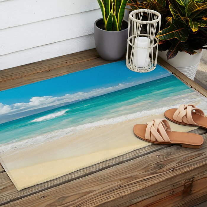 Hawaii Beach Treasures Outdoor Rug Gallery Image 2