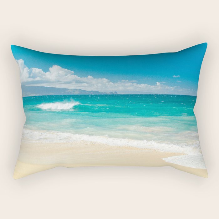 Hawaii Beach Treasures Rectangular Pillow Gallery Image 2