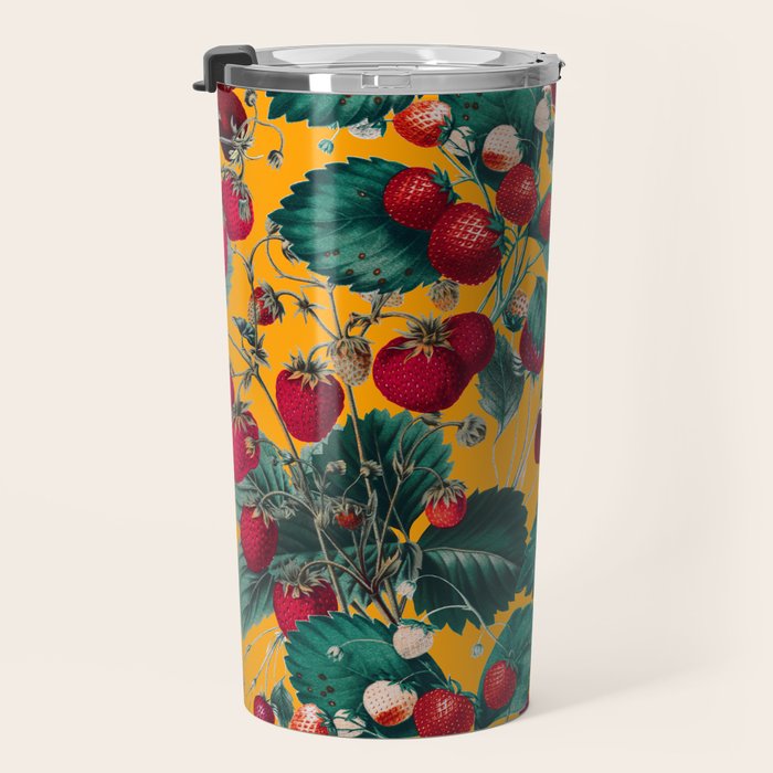 Strawberry Fields Forever IV Travel Mug Gallery Image 3