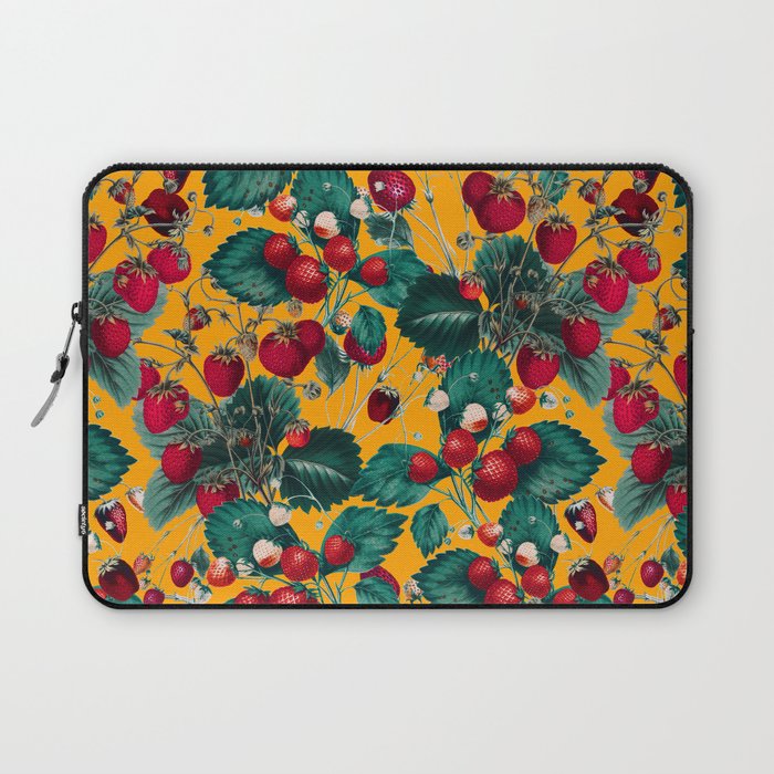 Strawberry Fields Forever IV Laptop Sleeve Gallery Image 1
