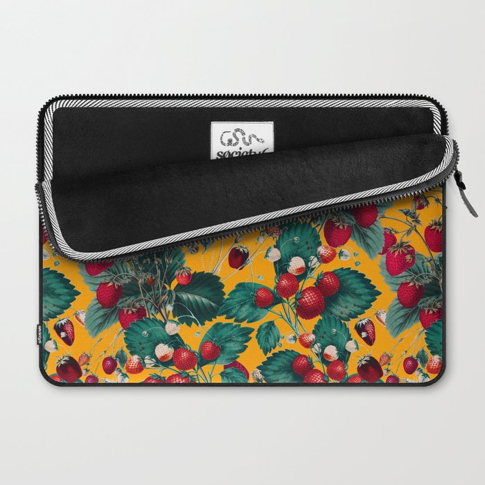 Strawberry Fields Forever IV Laptop Sleeve Gallery Image 2
