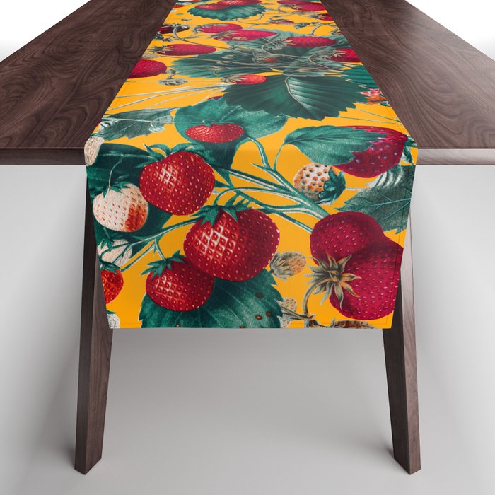 Strawberry Fields Forever IV Table Runner Gallery Image 1