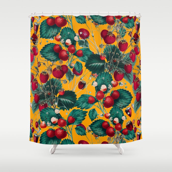 Strawberry Fields Forever IV Shower Curtain Gallery Image 1