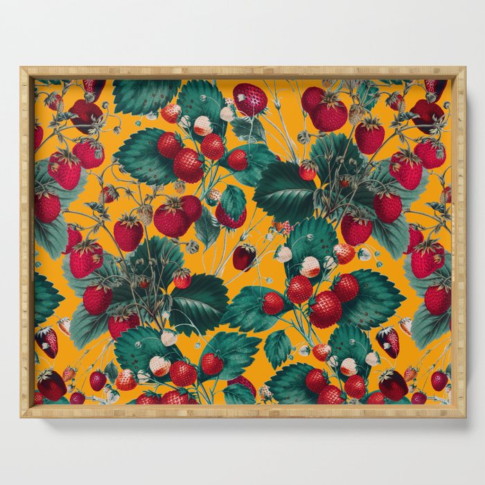 Strawberry Fields Forever IV Serving Tray Gallery Image 1