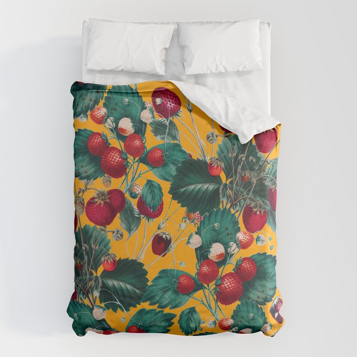 Strawberry Fields Forever IV Duvet Cover Gallery Image 1