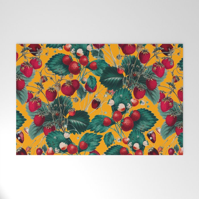 Strawberry Fields Forever IV Welcome Mat Gallery Image 1