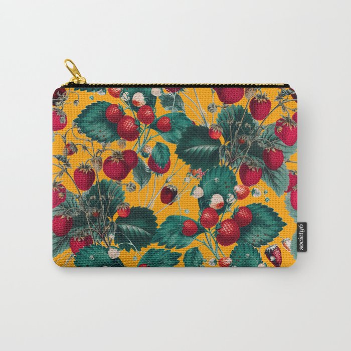 Strawberry Fields Forever IV Carry All Pouch Gallery Image 1