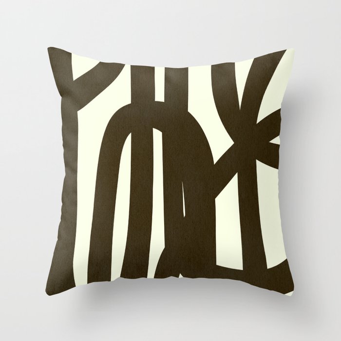 Abstract L05 Throw Pillow Gallery Image 6