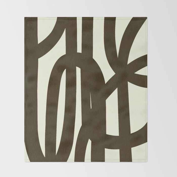 Abstract L05 Throw Blanket Gallery Image 2