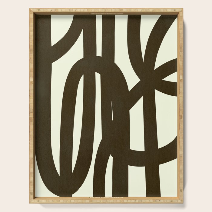 Abstract L05 Serving Tray Gallery Image 1